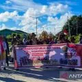 Pawai budaya ditampilkan demi meriahkan perayaan kemerdekaan di Perbatasan Natuna-Kepri
