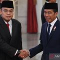 Presiden Jokowi melantik Angga Raka Prabowo jadi Wamenkominfo