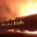 Begini kronologi kereta api terobos kobaran api di Karawang