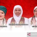 Tiga srikandi akan beradu gagasan di Pilkada Jawa Timur