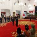 Presiden Jokowi melantik Irjen Pol Eddy Hartono jadi Kepala BNPT