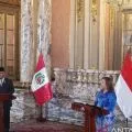 Prabowo bertemu Presiden Peru rayakan 50 tahun kerja sama dua negara