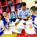 Lanud RSA Natuna uji coba Makan Bergizi Gratis bagi siswa TK dan SD