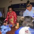 Lanud Silas Papare uji coba makan bergizi 534 siswa TK-SD Angkasa