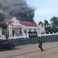 Ini kronologi penyebab gedung KPU Morowali terbakar