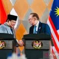 Prabowo undang PM Malaysia Anwar Ibrahim untuk lawatan ke Jakarta