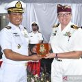Kapal perang Prancis dan Australia berlabuh di Lanal Bali, ada apa?