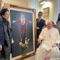 Megawati berikan hadiah lukisan Bunda Maria kepada Paus Fransiskus
