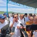 Menteri Kelautan dan Perikanan tinjau lokasi PSN Udang di Sumbawa