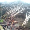 Rumah warga di Banten roboh diterjang angin kencang
