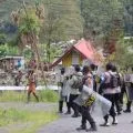Bentrok antar kelompok kembali terjadi Puncak Jaya 59 orang terluka