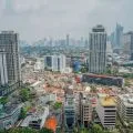 Kualitas udara Jakarta pagi ini tak sehat