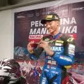 Pembalap asal NTB Arai Agaska raih juara race pertama MRS 2025 di Sirkuit Mandalika