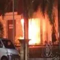 Kantor Bupati Morowali terbakar