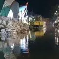 Sejumlah rumah terdampak banjir Rob di Muara Angke akibat tanggul laut belum terpasang