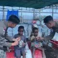 Satgas Damai Cartenz lakukan pendekatan humanis anak-anak di Mulia