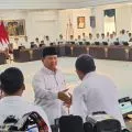 Hasan Nasbi terlihat ikuti Sidang Kabinet dipimpin Presiden Prabowo di Istana Negara
