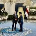 Presiden sambut kedatangan Bill Gates di Istana Merdeka