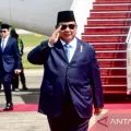 Presiden Prabowo tiba di Brunei disambut pasukan jajar kehormatan