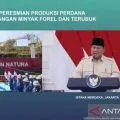 Prabowo sebut dua lapangan minyak di Natuna tonggak mencapai swasembada energi