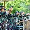Personel Lanud RSA Natuna asah kemampuan dalam menembak