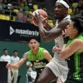 Dewa United mengamankan kemenangan 93-80 atas Borneo Hornbills
