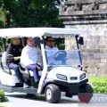Prabowo ceritakan sejarah Borobudur kepada Macron