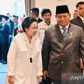 Prabowo bercanda ke Megawati: "Ibu agak kurus, diet Ibu berhasil," keakraban dua negarawan