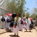 Jamaah haji Indonesia padati Arafah di tengah cuaca panas