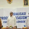 Kemenkeu sosialisasi beasiswa LPDP di Lombok Utara