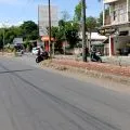Median jalan simpang dua di Lombok Tengah ditata