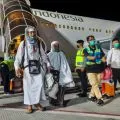 Jamaah haji asal NTB kloter pertama tiba di Tanah Air