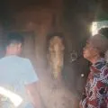 rumah warga di Lombok Barat hangus terbakar