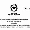 Presiden Prabowo teken PP pembentukan lima pengadilan militer baru, termasuk di Pekanbaru