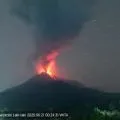 Gunung Lewotobi Laki-laki lima kali erupsi pada 20-21 Juni