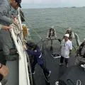 Bakamla jemput 3 ABK kapal Pulau Buru setelah dibebaskan Malaysia