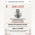 Indonesia berduka, Direktur RS Indonesia dr. Marwan di Gaza gugur akibat serangan Israel