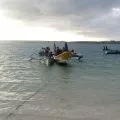 Tujuh nelayan selamat, Polairud Lotim evakuasi kapal tenggelam di Pantai Sriwe