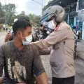 Tim medis Polda NTT di Posko Boru dievakuasi akibat dampak erupsi