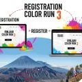 Ini lokasi pendaftaran Rinjani Color Run 3 dan cara daftarnya