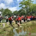 Polda Kepri tebar 50 ribu bibit ikan untuk dukung ketahanan pangan