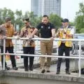 Menko Infrastuktur AHY tinjau pengolahan IPAL Losari di Makassar