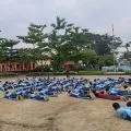 Masa orientasi, Babinsa Lombok Tengah tanamkan disiplin lewat PBB