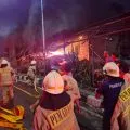 Kebakaran melanda rumah di Jakarta Utara