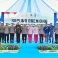 Kapolri menghadiri "groundbreaking" sembilan SPPG Polda Riau