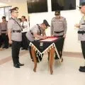 Kapolda Kepri pimpin sertijab Irwasda, Dansat Brimob dan Kapolres Anambas