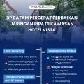 BP Batam percepat perbaikan jaringan pipa di Kawasan Hotel Vista