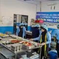 Dandim Lombok Tengah cek pengolahan MBG di dapur SPPG