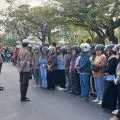 Polresta Barelang edukasi keselamatan berlalu lintas kepada para pekerja