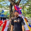 Sejumlah pedagang bendera di Mataram keluhkan sepi pembeli